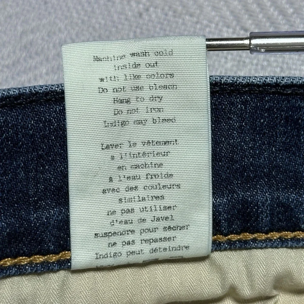 Rag & Bone Fit 2 Slim Jeans 38x29** Button Fly USA Made Denim‎ Dukes Medium Wash - Picture 7 of 16